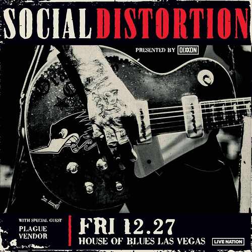 Social Distortion - 2024-12-27 - HOB Las Vegas - CD Front