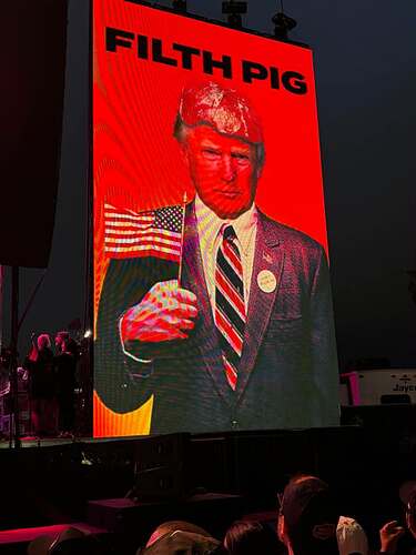 SICK NEW WORLD 12 filth pig TRUMP